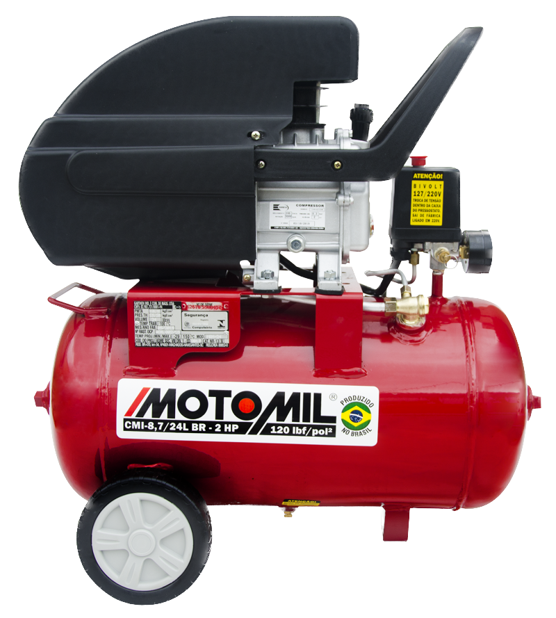 Compressor CMI 8,7/24BR Bivalvares MOTOMIL